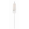 Crystorama Alexa 5'' Task Sconce in Polished Nickel - Additional View