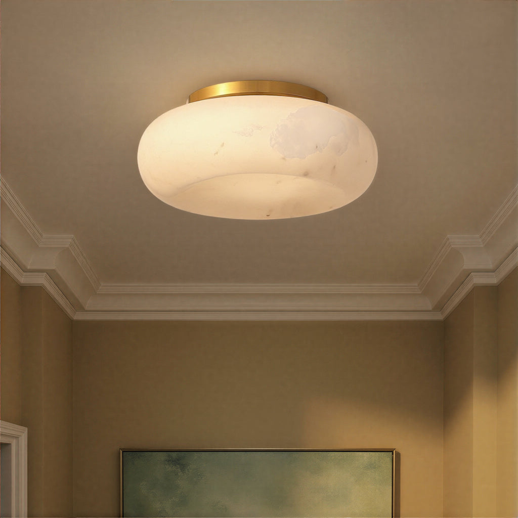 AME-403-AG Acme 11.75'' Integrated LED Flush Mount | Lifestyle Image