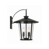 Crystorama Andover 14'' Outdoor Sconce in Matte Black - Additional View