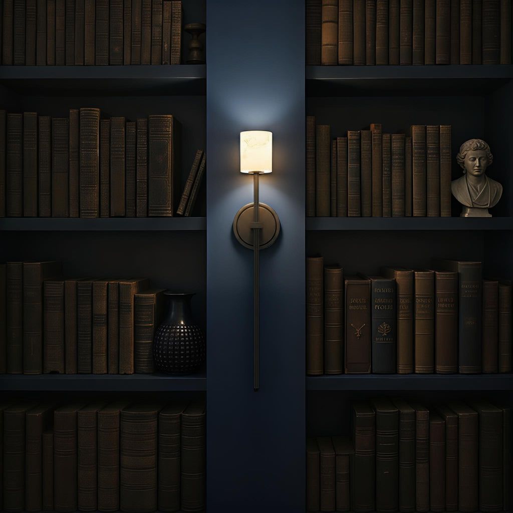 ARA-10261-MK-ST Aragon 4.5'' LED Sconce | Lifestyle Image