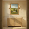 ARA-10261-SB-ST Aragon 4.5'' LED Sconce | Lifestyle Image