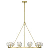 Crystorama Aragon 36'' LED Chandelier in Soft Brass - Additional View