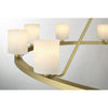 Crystorama Aragon 46.75'' LED Chandelier in Soft Brass - Additional View