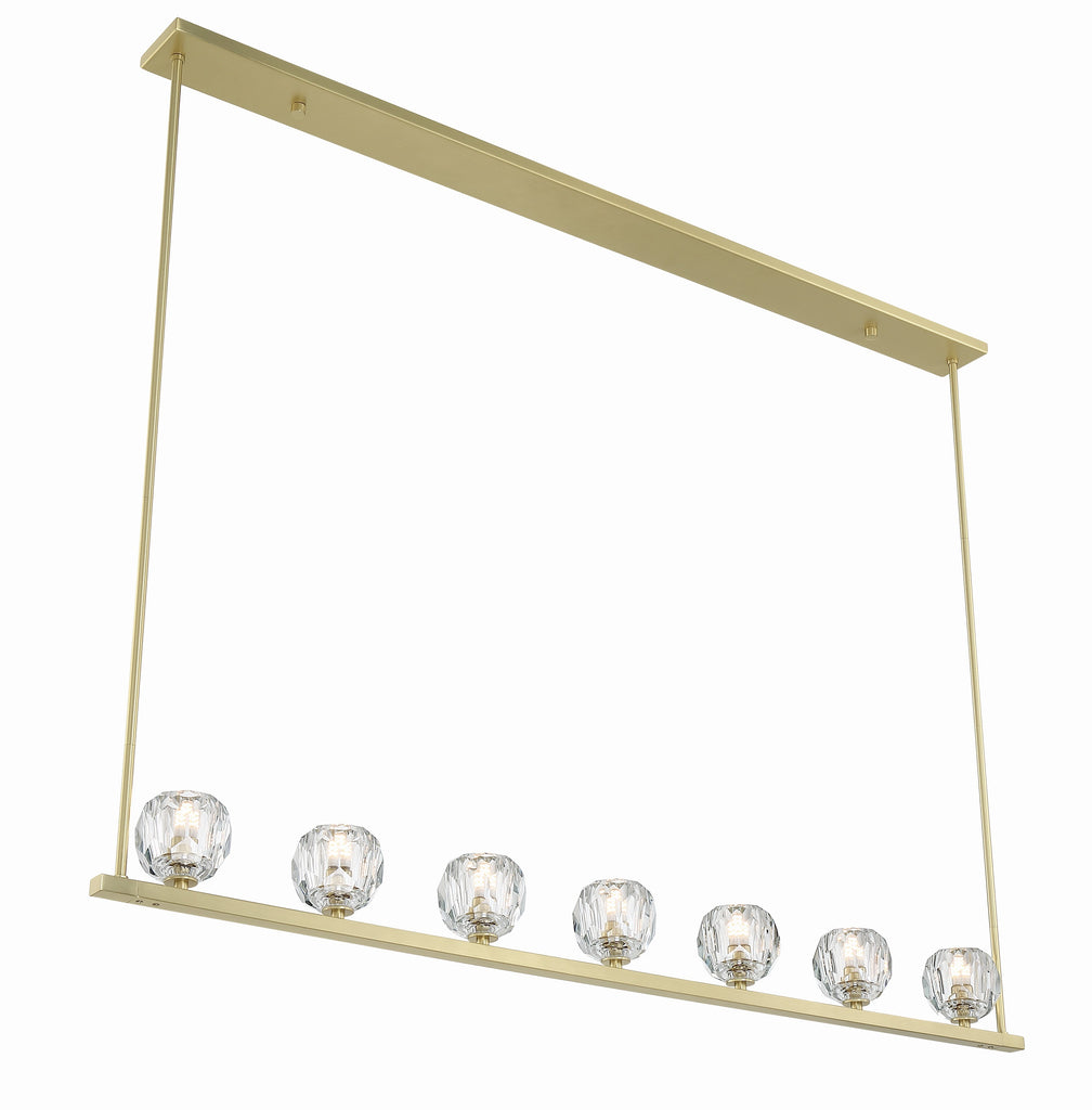 ARA-10267-SB Aragon 56'' LED Linear Chandelier | Alternate Image