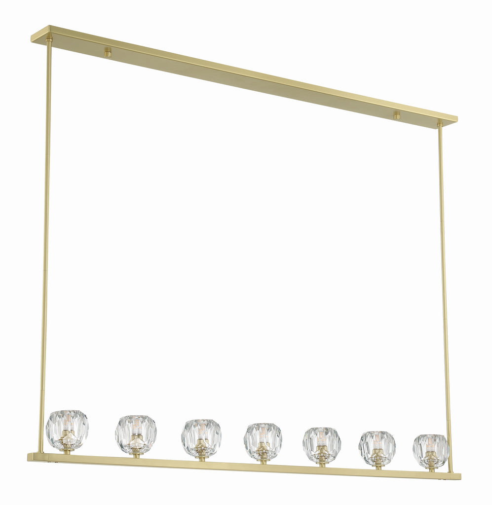 ARA-10267-SB Aragon 56'' LED Linear Chandelier | Alternate Image