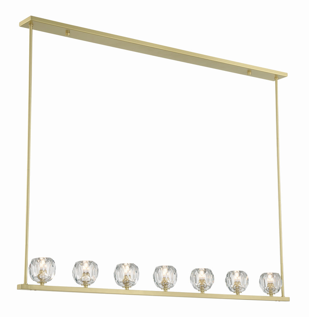 ARA-10267-SB Aragon 56'' LED Linear Chandelier | Alternate Image