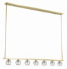 ARA-10267-SB Aragon 56'' LED Linear Chandelier | Alternate Image