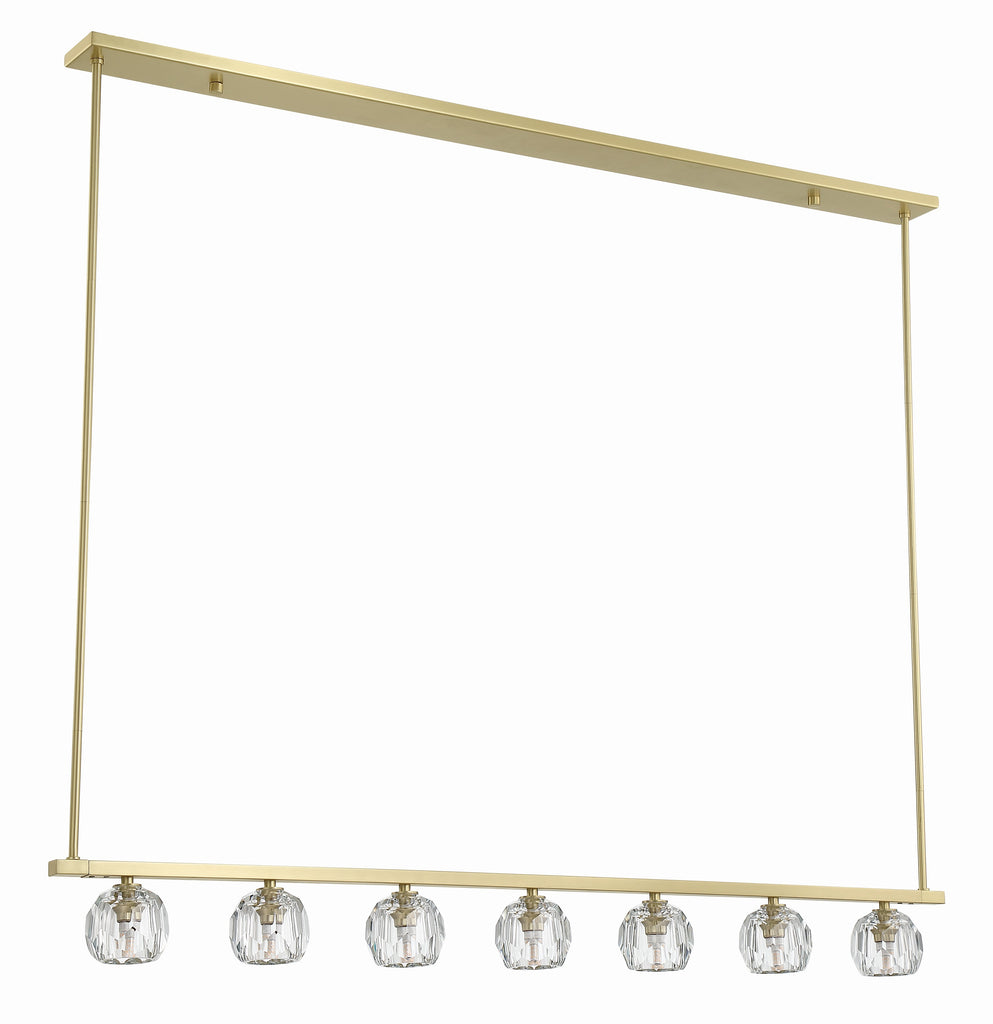 ARA-10267-SB Aragon 56'' LED Linear Chandelier | Alternate Image