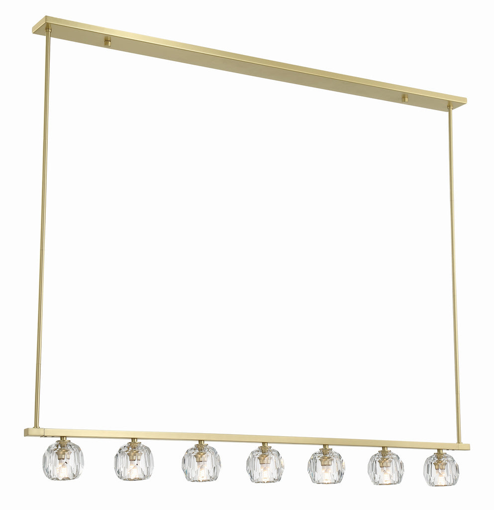 ARA-10267-SB Aragon 56'' LED Linear Chandelier | Alternate Image