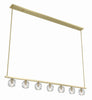 ARA-10267-SB Aragon 56'' LED Linear Chandelier | Alternate Image