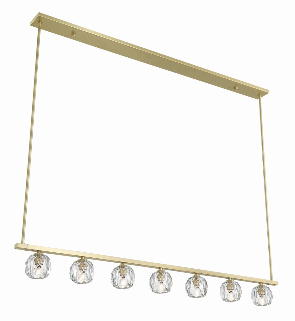 ARA-10267-SB Aragon 56'' LED Linear Chandelier | Alternate Image
