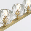 Crystorama Aragon 56'' LED Linear Chandelier in Soft Brass - Additional View