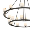 ARA-10268-MK-ST Aragon 46.75'' LED Chandelier | Alternate Image