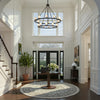 ARA-10268-MK-ST Aragon 46.75'' LED Chandelier | Lifestyle Image