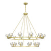 ARA-10268-SB Aragon 48'' LED Chandelier | Alternate Image