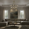 ARA-10268-SB Aragon 48'' LED Chandelier | Lifestyle Image