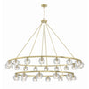 Crystorama Aragon 60'' LED Chandelier in Soft Brass - Additional View
