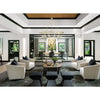 Crystorama Aragon 60'' LED Chandelier in Soft Brass - Lifestyle View
