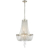 Crystorama-OPEN-BOX Arcadia 4 Light Chandelier in Antique Silver - Additional View