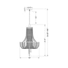 Crystorama Arcadia 18'' Chandelier - Product Dimensions