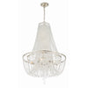 Crystorama Arcadia 24'' Chandelier in Antique Silver - Additional View