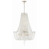 Crystorama Arcadia 24'' Chandelier in Antique Silver - Additional View