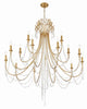 ARC-1919-GA-CL-MWP Arcadia 15 Light Chandelier | Alternate Image