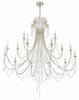 ARC-1919-SA-CL-MWP Arcadia 15 Light Chandelier | Alternate Image