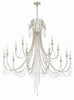 ARC-1919-SA-CL-MWP Arcadia 15 Light Chandelier | Alternate Image