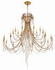 ARC-1929-GA-CL-MWP Arcadia 28 Light Chandelier | Alternate Image