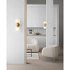 ARN2405HABWG AERIN Cristol 2 Light Sconce | Lifestyle Image