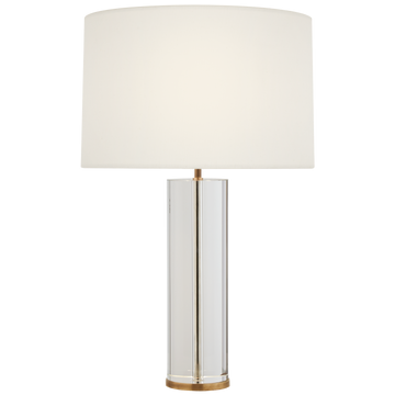 Crystal with Brass