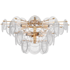 ARN4453GCSG AERIN Loire 10 Light Semi Flush Mount | Main Image