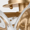 ARN4453GCSG AERIN Loire 10 Light Semi Flush Mount | Alternate Image