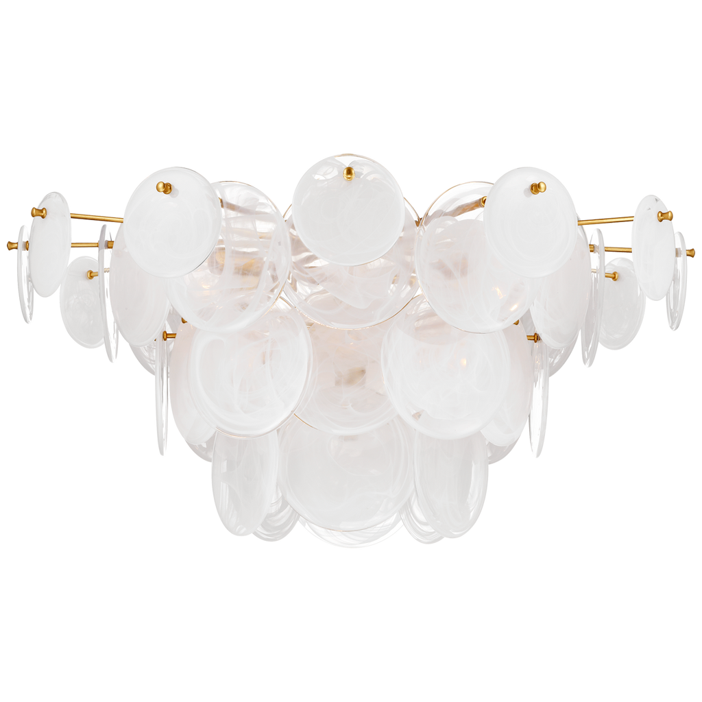 ARN4453GWSG AERIN Loire 10 Light Semi Flush Mount | Main Image