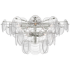 ARN4453PNCSG AERIN Loire 10 Light Semi Flush Mount | Main Image