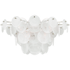 ARN4453PNWSG AERIN Loire 10 Light Semi Flush Mount | Main Image