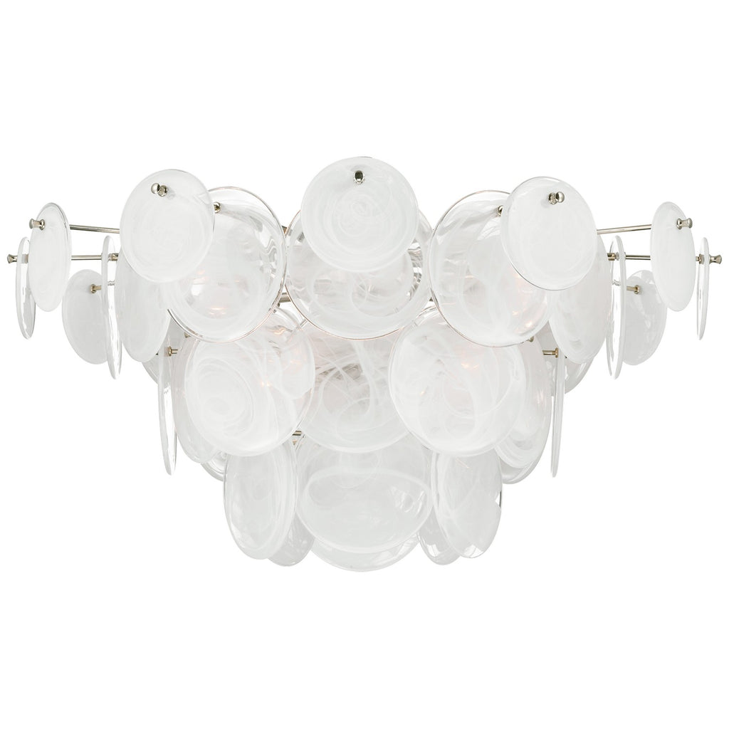 ARN4453PNWSG AERIN Loire 10 Light Semi Flush Mount | Alternate Image