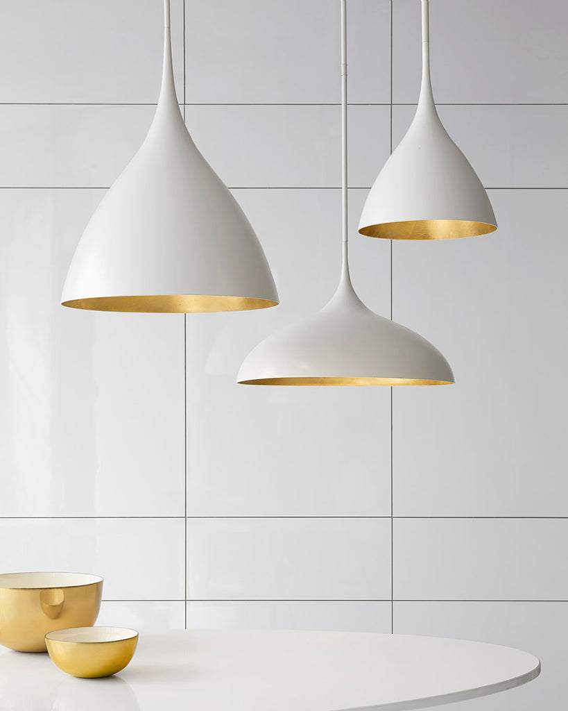 ARN5351PW AERIN Agnes 1 Light Pendant | Lifestyle Image