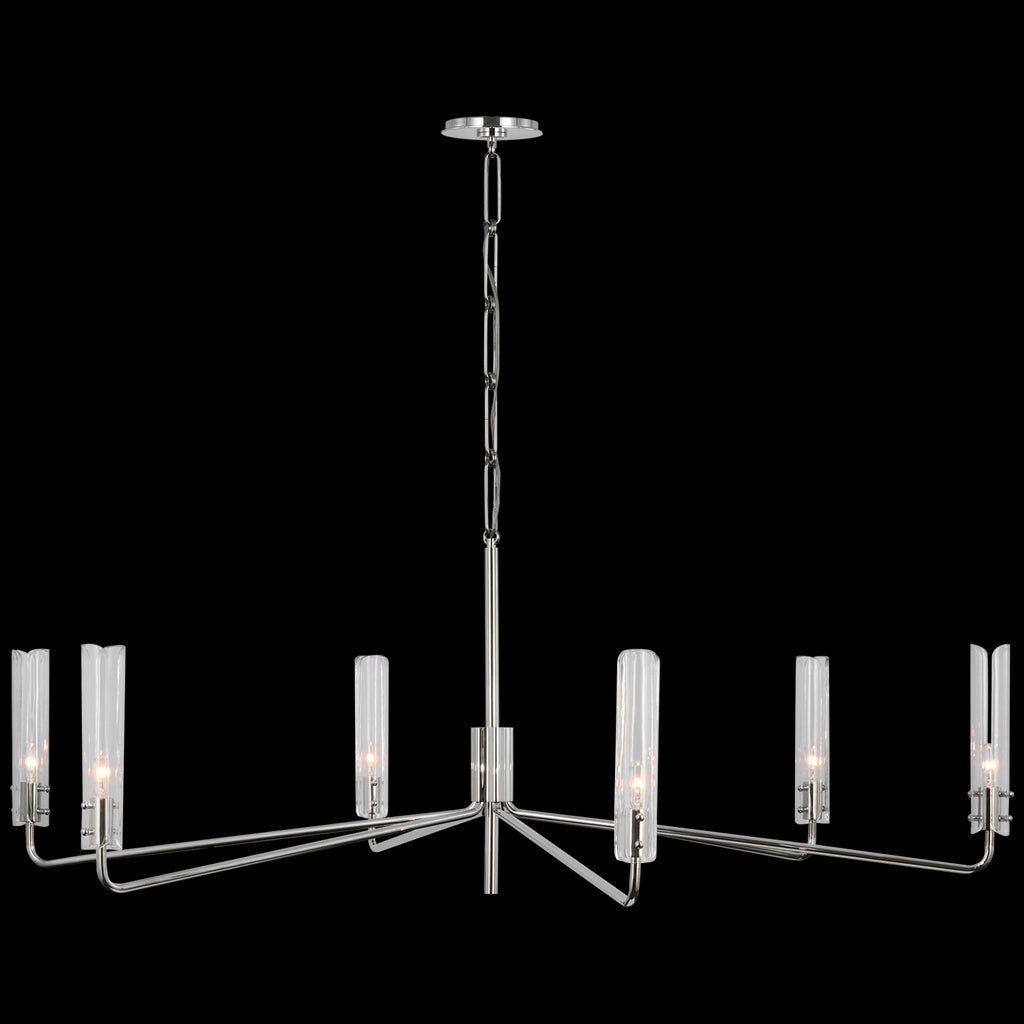 ARN5485PNCG AERIN Casoria 6 Light Chandelier | Main Image