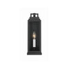 Crystorama Aspen 5'' Outdoor Sconce in Matte Black - Additional View