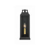 Crystorama Aspen 5'' Outdoor Sconce in Matte Black - Additional View