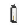 Crystorama Aspen 5'' Outdoor Sconce in Matte Black - Additional View
