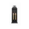 Crystorama Aspen 6.5'' Outdoor Sconce in Matte Black - Additional View