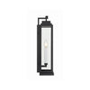 Crystorama Aspen 6.5'' Outdoor Sconce in Matte Black - Additional View