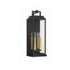 Crystorama Aspen 7.75'' Outdoor Sconce in Matte Black - Additional View