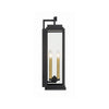 Crystorama Aspen 7.75'' Outdoor Sconce in Matte Black - Additional View
