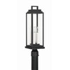 Crystorama Aspen 6.5'' Outdoor Post in Matte Black - Additional View