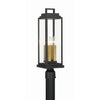 Crystorama Aspen 6.5'' Outdoor Post in Matte Black - Additional View