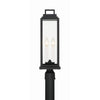 Crystorama Aspen 6.5'' Outdoor Post in Matte Black - Additional View